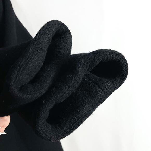 Veronica Beard Fiona Wool Coat Black Notch Collar Dickey Compatible Sz L - Picture 10 of 12